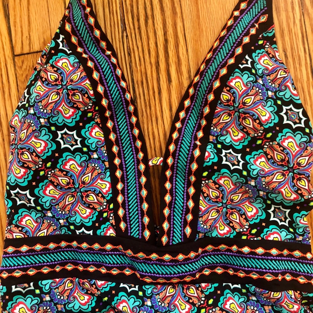 Nanette Lepore Printed One-Piece Swimsuit - Picture 6 of 8